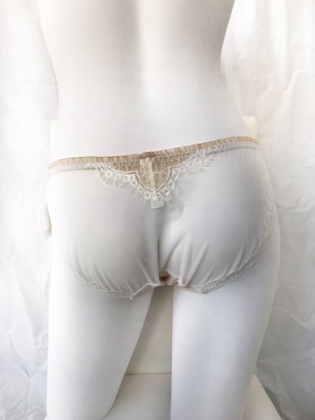 画像3: ChasneyBeauty★ノーマルショーツ  アイボリー/ゴールド (3)