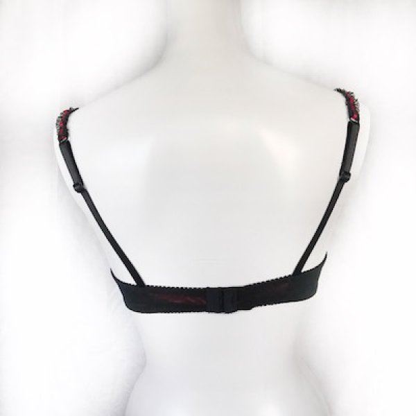 画像3: ChasneyBeauty★ブラ ブラック/レッド (3)