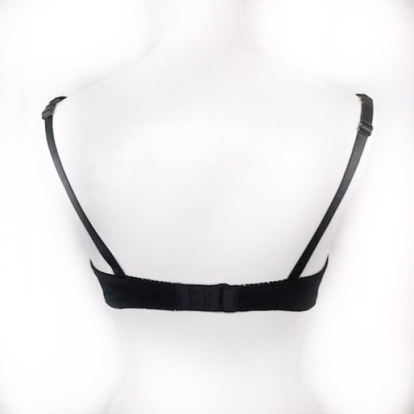 画像2: ChasneyBeauty★シックベーシックブラ  ブラック (2)