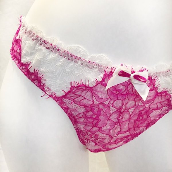 画像5: ５０％off！！ChasneyBeauty★タンガ ピンク/アイボリー (5)