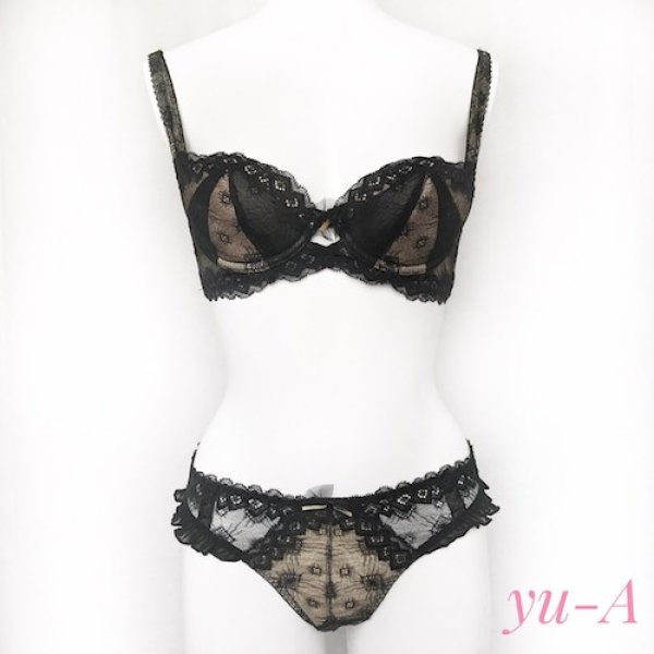 画像5: ChasneyBeauty★タンガ ブラック/ベージュ (5)