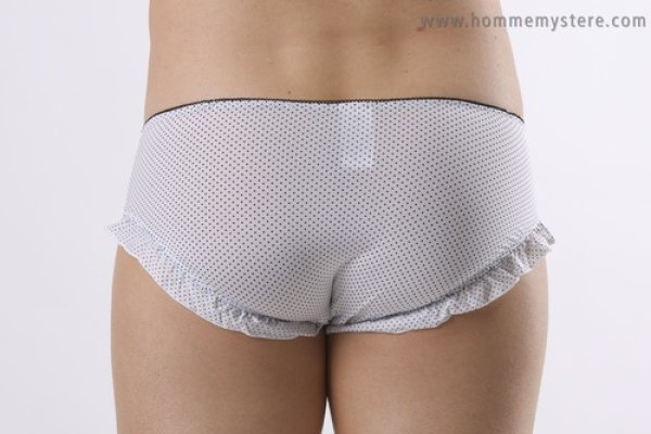 画像2: HommeMystere★FRILL panty メンズ (2)