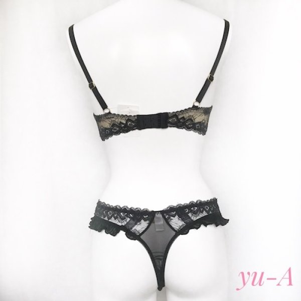 画像6: ChasneyBeauty★タンガ ブラック/ベージュ (6)