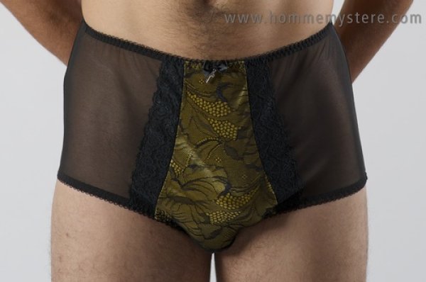 画像1: HommeMystere★RETRO GOLD panty メンズ (1)