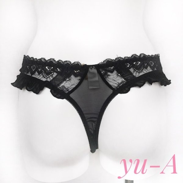 画像4: ChasneyBeauty★タンガ ブラック/ベージュ (4)