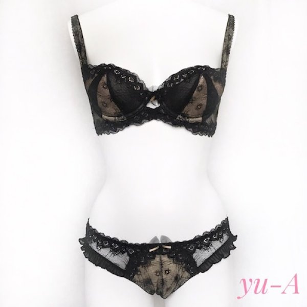 画像4: ChasneyBeauty★ブラ ブラック/ベージュ (4)