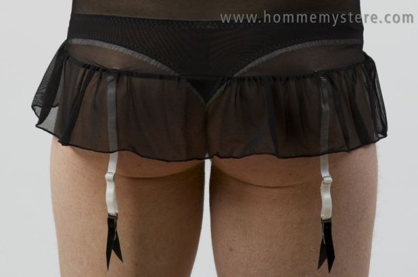 画像5: HommeMystere オムマイステール★ISABELLA babydoll ガーターベルト付き メンズ (5)