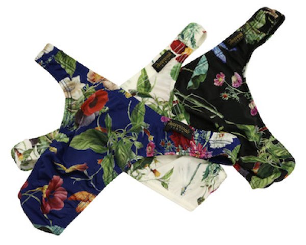 画像4: gravevault★FLORA ネイビー Tバック (4)