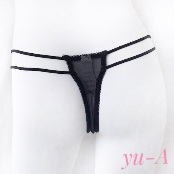 画像3: ChasneyBeauty★タンガ ブラック/ゴールド (3)