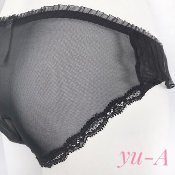 画像4: ChasneyBeauty★ノーマルショーツ ブラック/ゴールド (4)