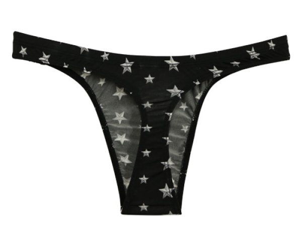 画像2: gravevault★star studs シルバー Tバック (2)