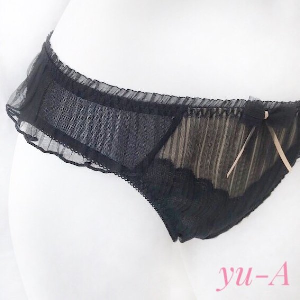 画像5: ChasneyBeauty★ノーマルショーツ ブラック/ゴールド (5)