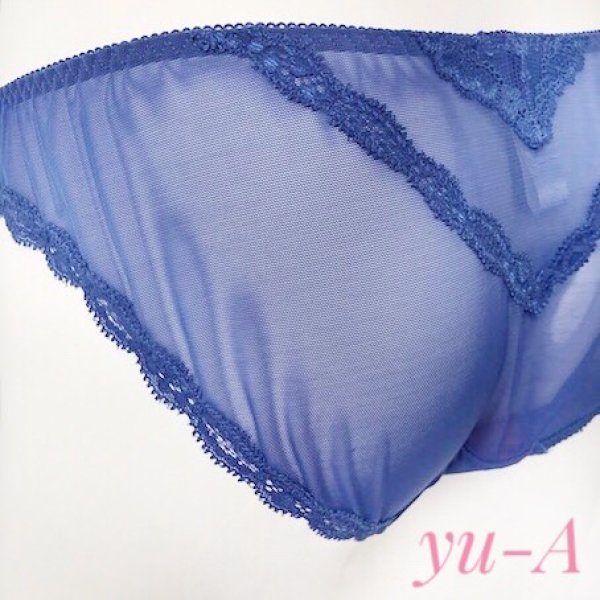 画像5: ChasneyBeauty★ノーマルショーツ ブルー/フューシャ (5)