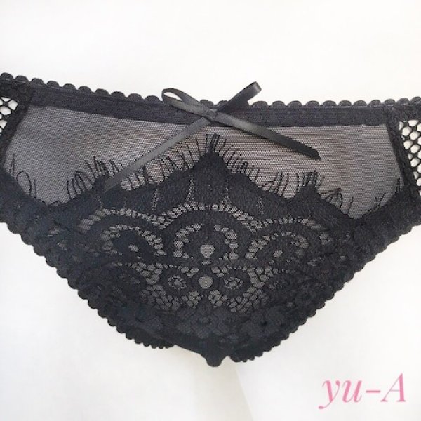 画像5: ５０％off！！ChasneyBeauty★ノーマルショーツ ブラック (5)