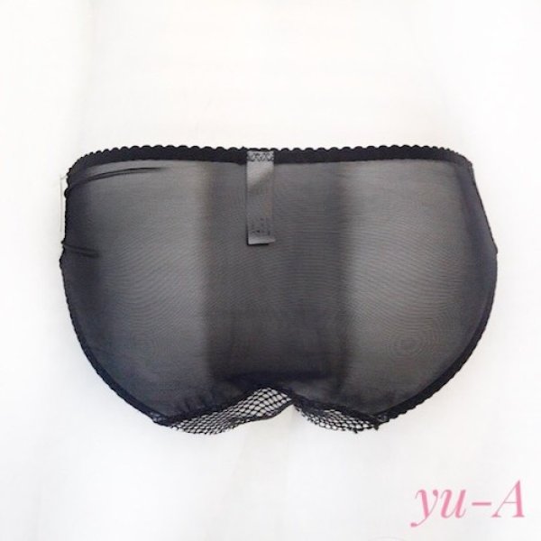 画像4: ５０％off！！ChasneyBeauty★ノーマルショーツ ブラック (4)