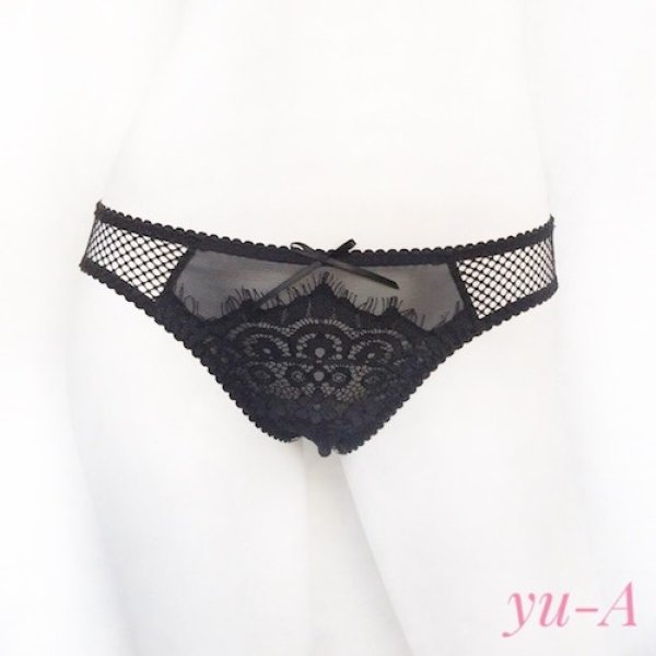 画像3: ５０％off！！ChasneyBeauty★ノーマルショーツ ブラック (3)