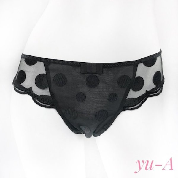 画像8: lejaby★CAPRI 1枚レースブラジャー&ノーマルショーツセット (8)