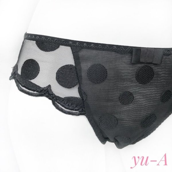 画像10: lejaby★CAPRI 1枚レースブラジャー&ノーマルショーツセット (10)