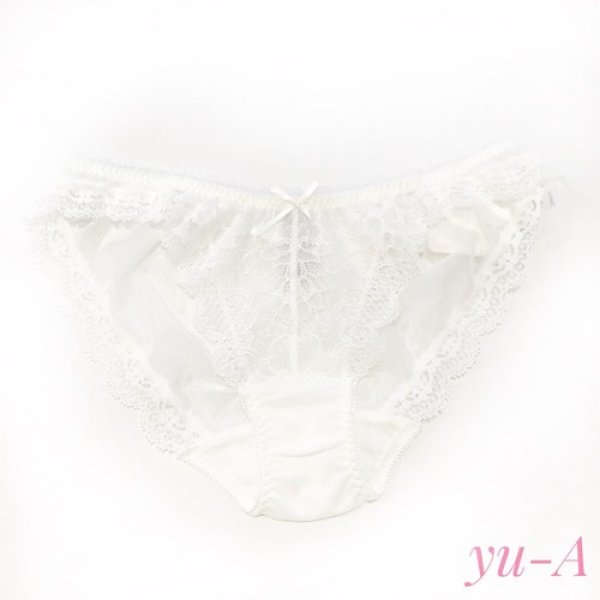 画像2: ChasneyBeauty★ノーマルショーツ アイボリー Sサイズ (2)