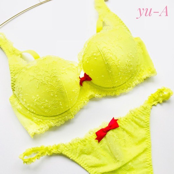 画像1: ChasneyBeauty★WAKEupブラ イエロー (1)