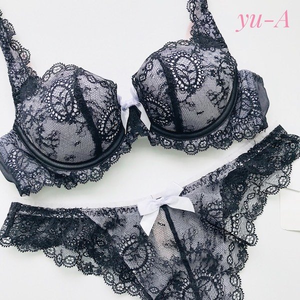 画像4: ChasneyBeauty ★タンガ ブラック/ラベンダー (4)