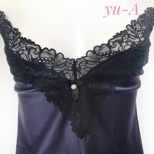 画像6: kinga★セクシースリップ バイオレット (6)