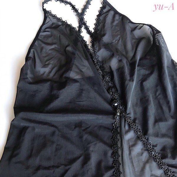 画像2: kinga★ベビードール＆タンガ＆ガーター 3点セット (2)