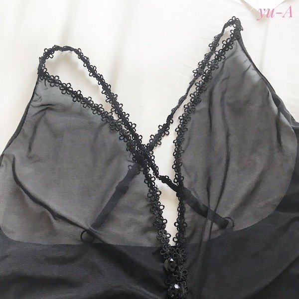 画像3: kinga★ベビードール＆タンガ＆ガーター 3点セット (3)