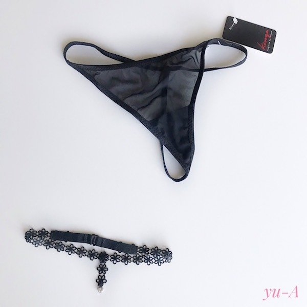 画像7: kinga★ベビードール＆タンガ＆ガーター 3点セット (7)