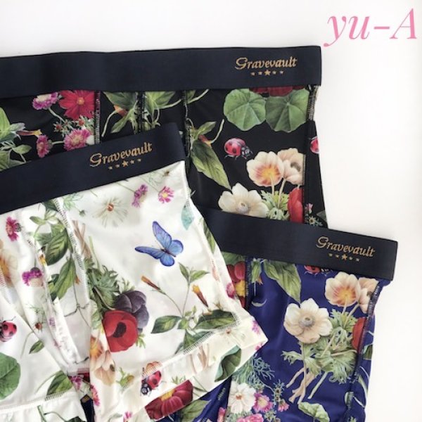 画像4: gravevault★FLORA ネイビー ショートタイプ XLサイズ (4)