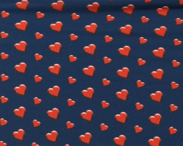 画像3: gravevault★Heart Studs ネプチューンネイビー ショートタイプ Mサイズ (3)