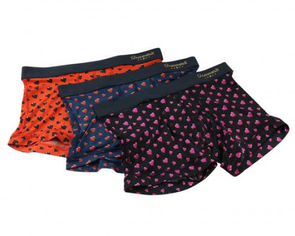 画像5: gravevault★Heart Studs ネプチューンネイビー ショートタイプ Mサイズ (5)