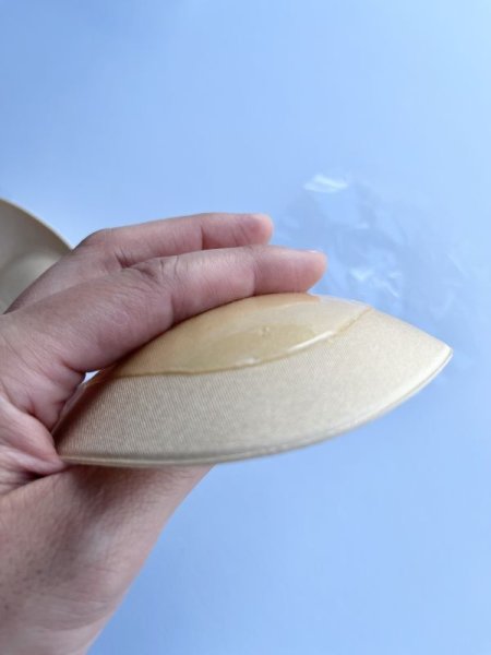 画像6: 2枚1組セット 三角水着パッド ブラパッド 粘着有り 送料無料 (6)