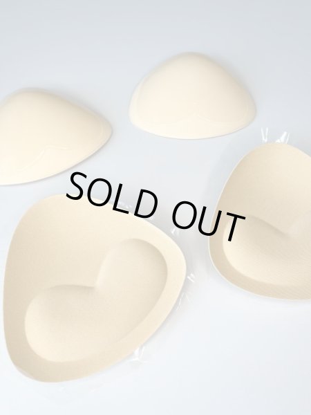 画像4: 4枚2組セット ナチュラル三角パッド ブラパッド 粘着有り 送料無料 (4)