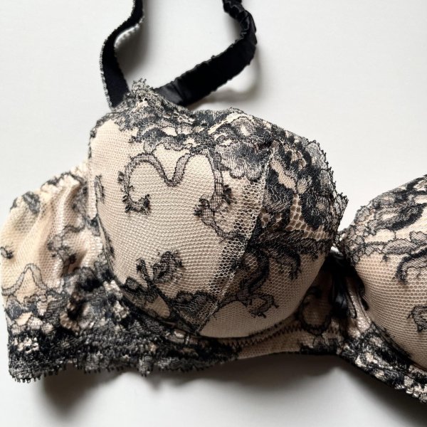 画像3: ５０％off！！ChasneyBeauty★WAKEupブラジャー ベージュ/ブラック (3)