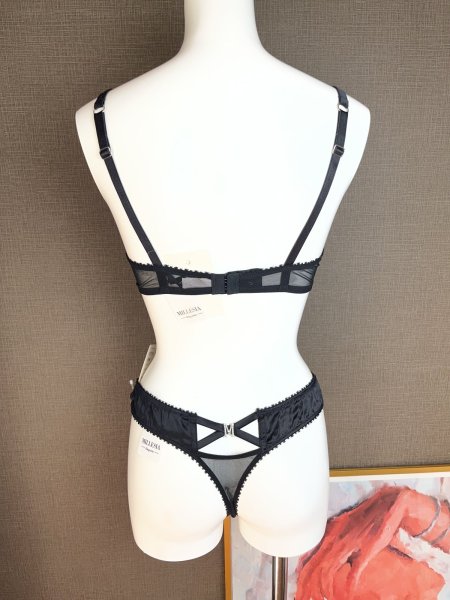 画像2: アウトレット品！MILLESIA★ブラ＆タンガセット (2)