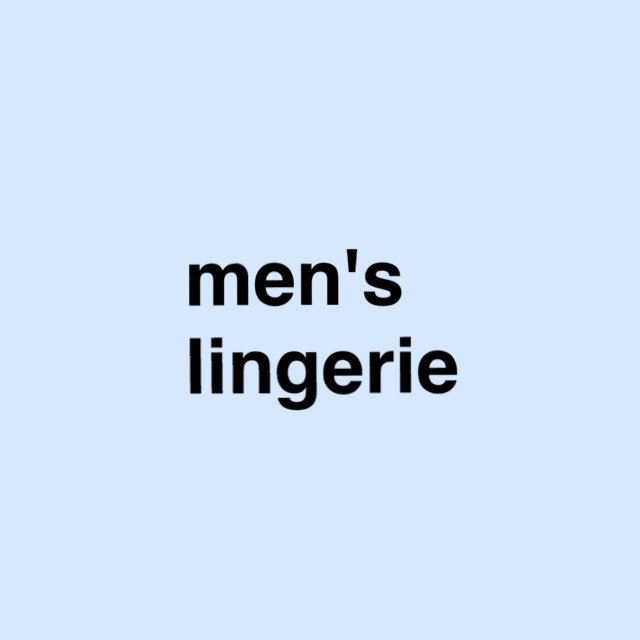 men'slingerie